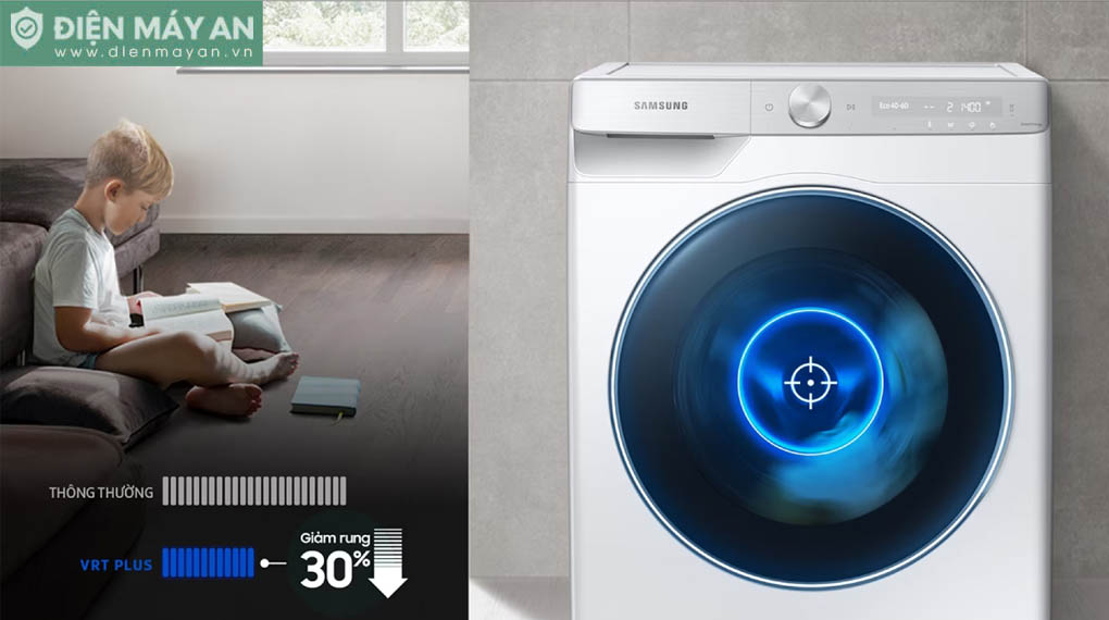 Máy Giặt Cửa Trước Samsung Inverter 10 Kg WW10TP54DSH/SV